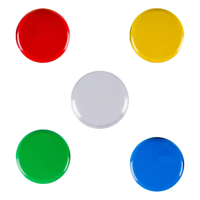 The BIG Step-by-Step includes red, blue, yellow, and green interchangeable switch tops and a snap on clear symbol holder to attach picture symbols and provide communication context to the user.  The BIG Step by Step has a built in switch port to attach an alternative switch if needed and includes a toy/appliance port and lead to connect another switch adapted device, turning the Big Step-by-Step into a switch.  A smaller LITTLE Step-by-Step is also available.