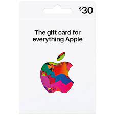 $30 iTunes card (iTunes cards cannot be bought separately. Must be purchased together with an AAC Bundle)